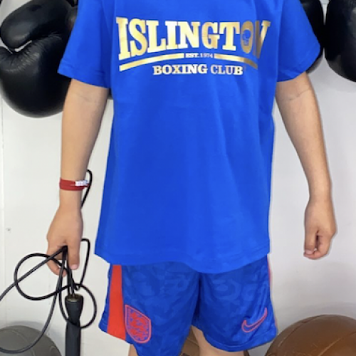 Valentino in a custom IBC t-shirt