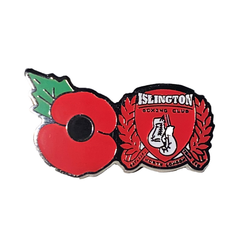 IBC Poppy Pin Badge - Islington Boxing Club